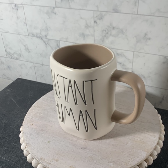 Rae Dunn just add coffee instant human mug - Picture 3 of 5